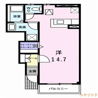 プリムローズ【1階】の間取り