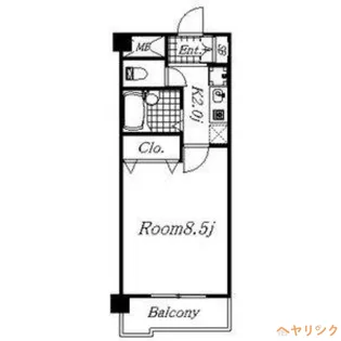 サンプラスIII【2階】の間取り