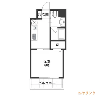プロビデンス栄南【3階】の間取り
