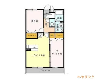 タクティス【3階】の間取り