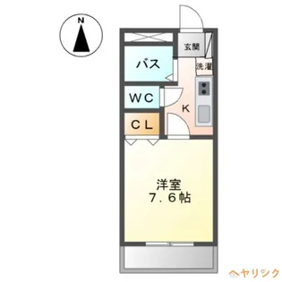 ベルビラージュ【2階】の間取り