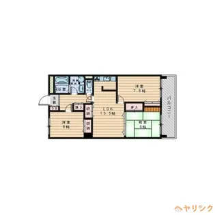 三旺マンション藤ヶ丘東【9階】の間取り