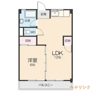 東名ハイツ【3階】の間取り