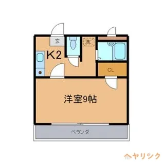 メゾンJ【203号室】の間取り