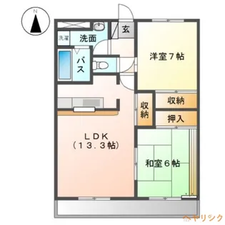 プロニティ五反田【2階】の間取り