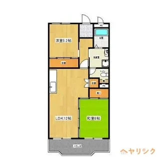 アメニティハウス【1階】の間取り