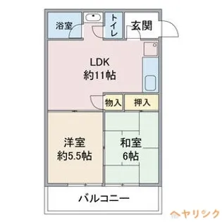 コーポ小池【3階】の間取り