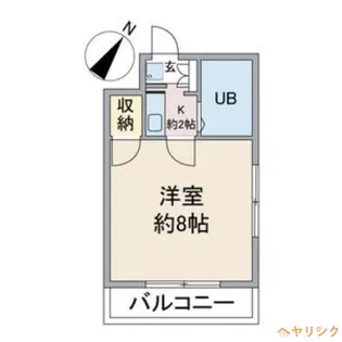 ヒルトップ平和ヶ丘【2階】の間取り