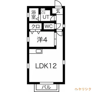 コンフォール新守山【1階】の間取り