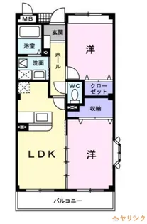 ヴィアラッテア【2階】の間取り