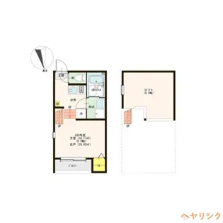 Ellery Moriyama【2階】の間取り