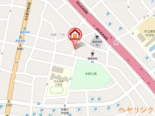 サンフォレスタⅠ【2階】の地図