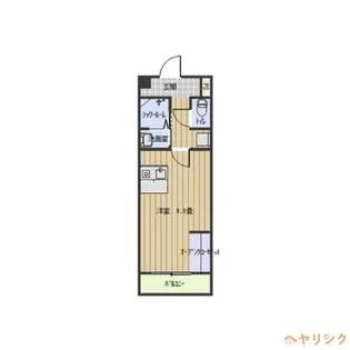 ダイコウビル【6階】の間取り
