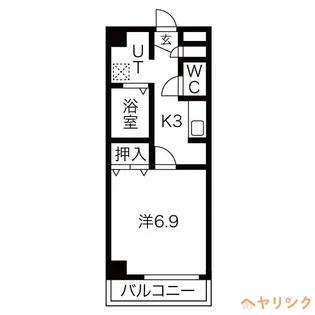 サンハイム新守山【4階】の間取り