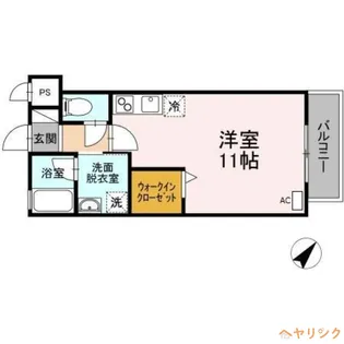 マーベル【1階】の間取り