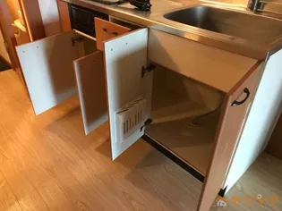 グランディールU【203号室】のキッチン