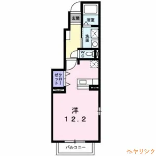 サンローレル【1階】の間取り