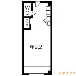 センテナリオホソヤ【9階】の間取り
