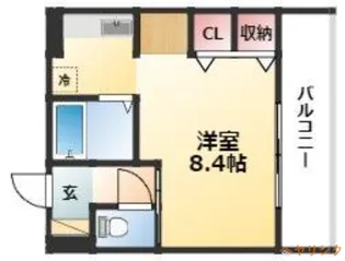 愛知県名古屋市西区児玉2丁目【マンション】の間取り