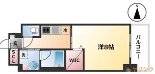 1Kの間取り画像