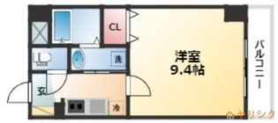 axis meisei【4階】の間取り
