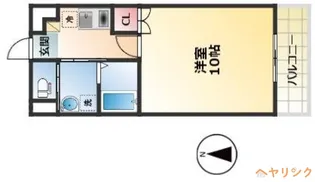 1Kの間取り画像