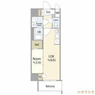 エスリード大曽根プレシャス【5階】の間取り