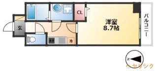 HF丸の内レジデンス【9階】の間取り