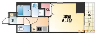 1Kの間取り画像