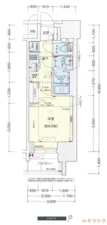 プレサンス大曽根駅前ファースト【10階】の間取り