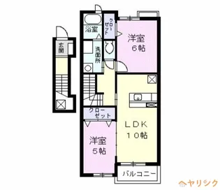 ルーチェ【2階】の間取り
