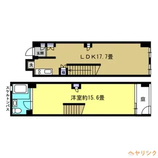 1LDKの間取り画像