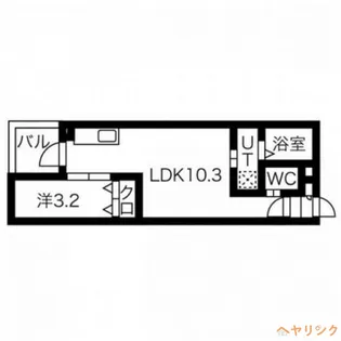 リバーサイドヴィラ瀬古【1階】の間取り
