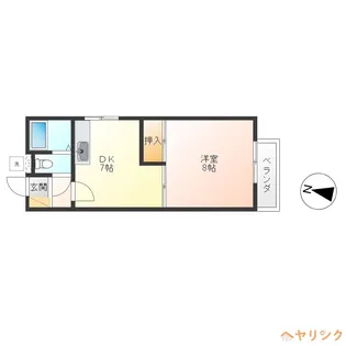 アサヒビルⅡ【2階】の間取り