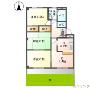 3DKの間取り画像