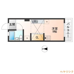 ルミナス・パル・ビラ【403号室】の間取り