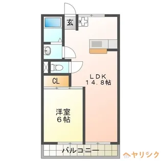 ルビーハイツ大森Ⅱ【3階】の間取り