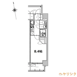 S-RESIDENCE今池beleta(ベレータ)【5階】の間取り