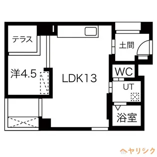 Kudo 上小田井【303号室】の間取り