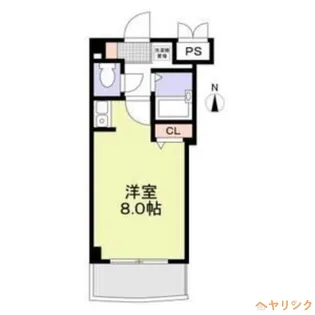グランヴィア徳川【6階】の間取り