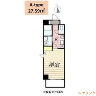 HF丸の内レジデンス【10階】の間取り