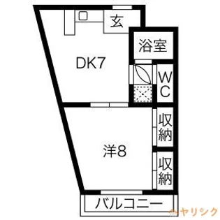 アベニュー22【2階】の間取り