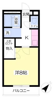 STコーポ【203号室】の間取り