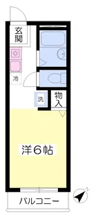 西船レジデンス【205号室】の間取り