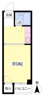 渡部ビル【306号室】の間取り