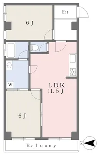 木屋町ホームズ【301号室】の間取り