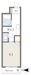 木屋町ホームズ【302号室】の間取り