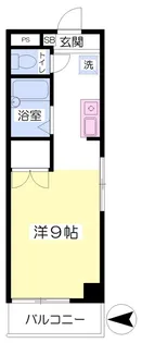 アトランティック木屋【404号室】の間取り