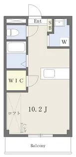 ライトフラッツビル【302号室】の間取り