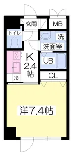 エル・セレーノ西京極【103号室】の間取り